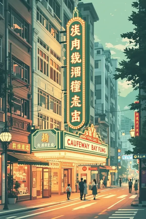 霓虹弥敦道 - 电影封面